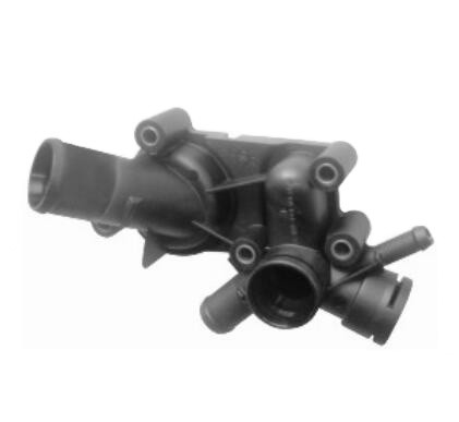 86209192 Renault Clio Megane Kangoo Revestimiento del termostato de la brida del refrigerante del motor de plástico