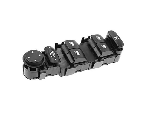 Vía delantera izquierda Dirección lateral Regulador de ventanas de energía eléctrica interruptor maestro para Citroen 6554.HA