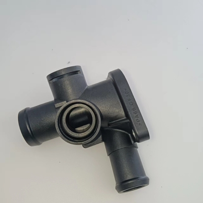 Flange de manguera de refrigeración de radiador de plástico para VW Jetta y duradero certificado IATF16949