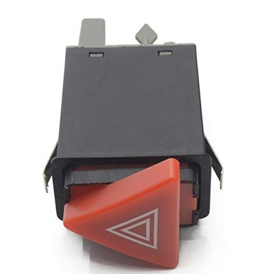 Interruptor de luz de peligro negro para Skoda Octavia 1U0 953 235B Interruptor de ventana eléctrica Negro