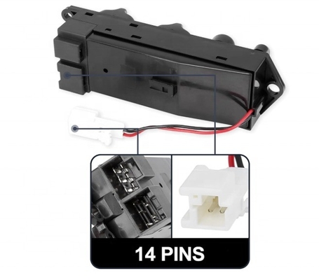 25401-1E401 Interruptor de ventanas de alimentación La máxima conveniencia para Nissan Altima 1993-1994