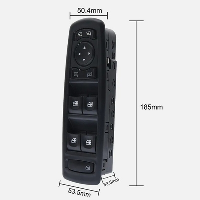 Renault Fluence 2008-2016 Conmutador de ventana Power Master 7700817337 con motor Z.E.