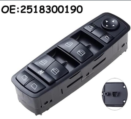 Botón de elevación eléctrico del interruptor de la ventana para Mercedes A2518300190 Accesorios de repuesto