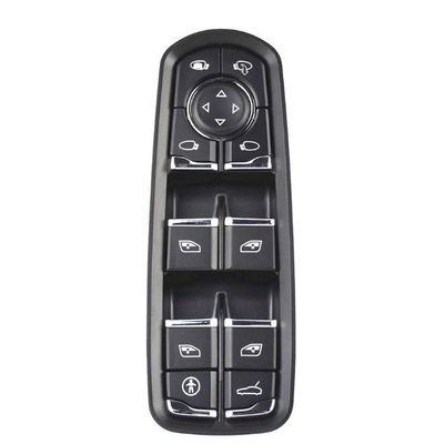 7PP959858AE Interruptor del espejo de la ventana de potencia negra para Porsche Cayenne Macan Panamera 2011-2018