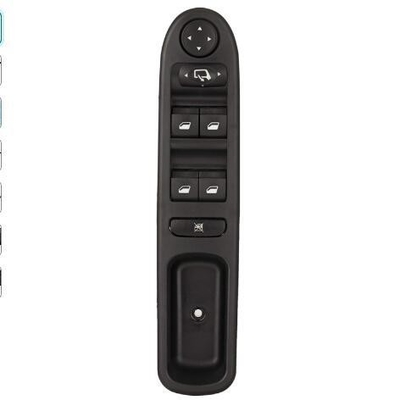 MásChioce Interruptor de control eléctrico de la ventana principal delantera izquierda para Peugeot 307 12.02-14.03
