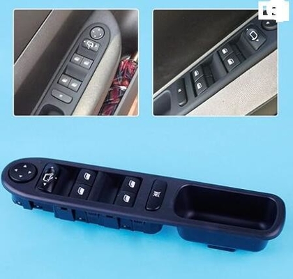 MásChioce Interruptor de control eléctrico de la ventana principal delantera izquierda para Peugeot 307 12.02-14.03