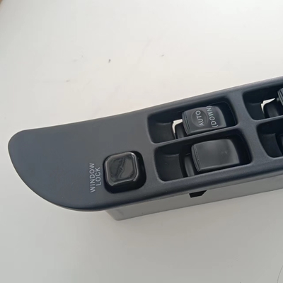 2003-2004 Año Mitsubishi Lancer MR587877 Control del interruptor eléctrico de la ventana Negro