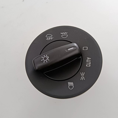 Interruptor de faros de plástico metálico cromo para Skoda OEM NO. 1Z0 941 431