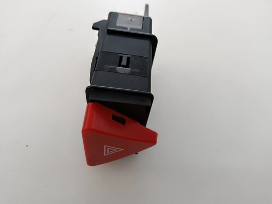 6N0953235 Interruptor de luz de advertencia de peligro Interruptor de emergencia Compatible para VW Polo 6N2 Lupo