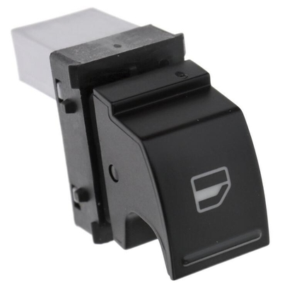 Interruptor de control de energía de ventana negra Compatible con VW Golf MK5 MK6 Polo 7L6959855B