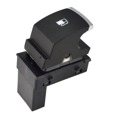 Botón de liberación de la puerta de combustible negro 1KD959833 Compatible con VW Jetta Golf MK5 Rabbit Touran