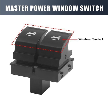 Actualice su VW Golf GTL MK5 con el interruptor de la ventana de alimentación del conductor 2K0 959 857 a