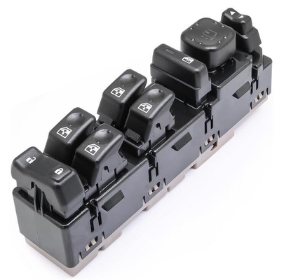 2003-2007 HM H2 delantero conductor lateral espejo maestro control de interruptor módulo de metal plástico