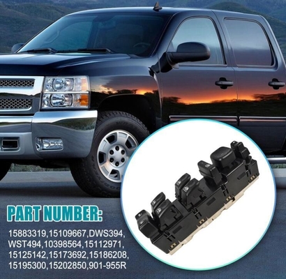 15883319 Interruptor de ventanas de alimentación para Chevrolet Avalanche Suburban Silverado GMC Sierra Yukon Cadillac Escalade