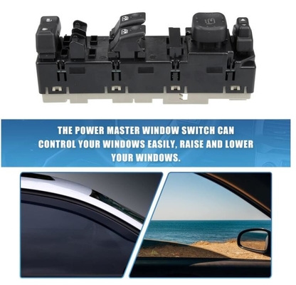 H2 interruptor de ventana de energía eléctrica para conducción delantera izquierda lado coche Cadi-llac GMC Chevrolet