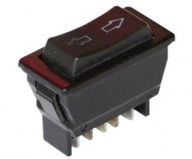 Renault 5 Pins Rocker Switch Motor de plástico metálico 1.2 16V Ventana de energía universal