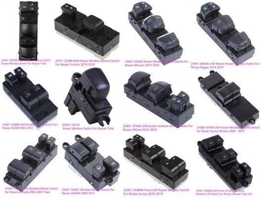 Interruptor de ventanas de automóviles perfecto para Toyota Honda Nissan Mitsubishi Suzuki Mazda Modelos