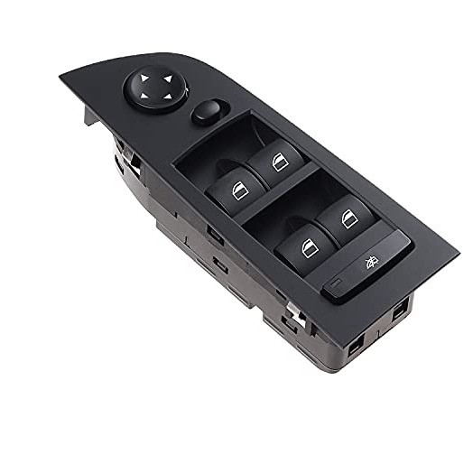 Interruptor de ventana de energía negro 61319217329 Compatible con B-MW E90 E91 325i 328i 330i