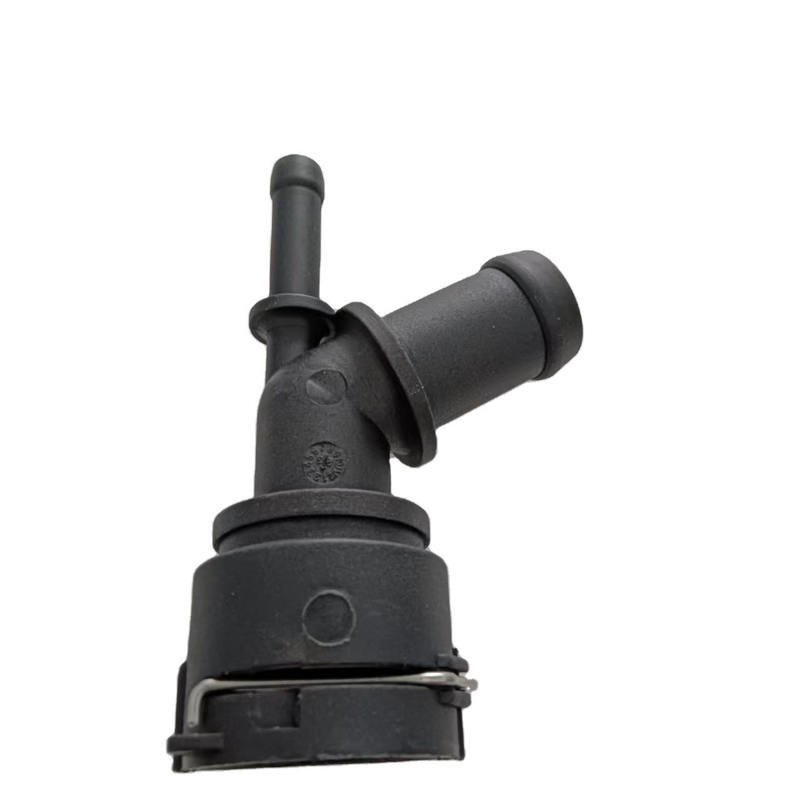 Freno de conector de manguera de refrigeración del radiador negro del motor para VW Beetle Golf Jetta AUDI SKODA SEAT 1J0122291B