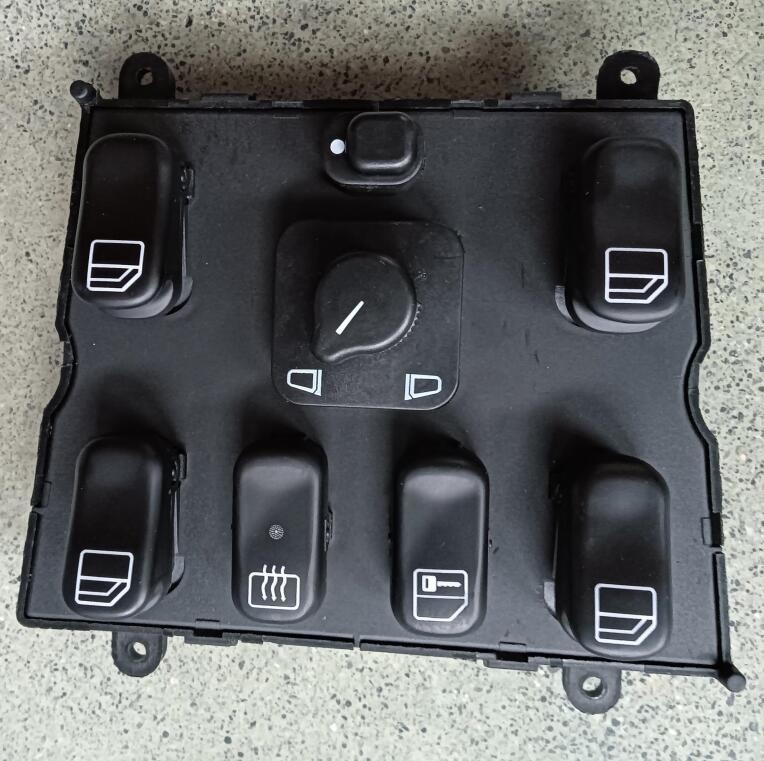 Consola de conmutación de ventanas de alimentación para 2000-2004 Mercedes Benz W163 ML320 ML430 1638206610