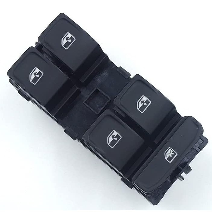 No 5E0959857A Botón de control del interruptor de la ventana eléctrica para Skoda Octavia Fabia 2013-2018