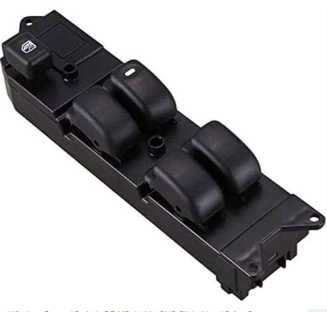 Interruptor maestro de ventana de energía de plástico metálico para MITSUBISHI L200 perfecto ajuste y función