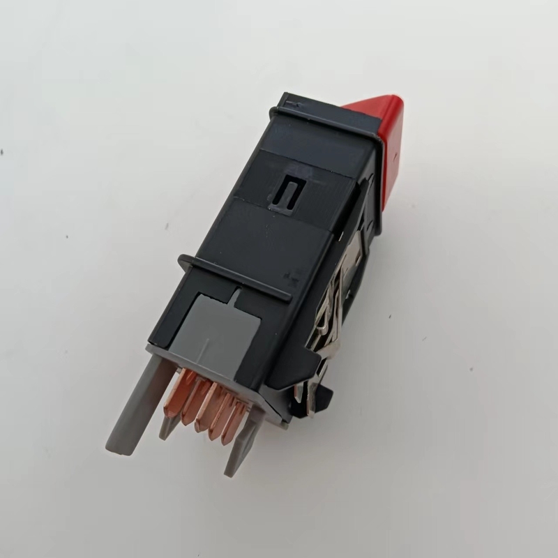 6N0953235 Interruptor de luz de advertencia de peligro Interruptor de emergencia Compatible para VW Polo 6N2 Lupo