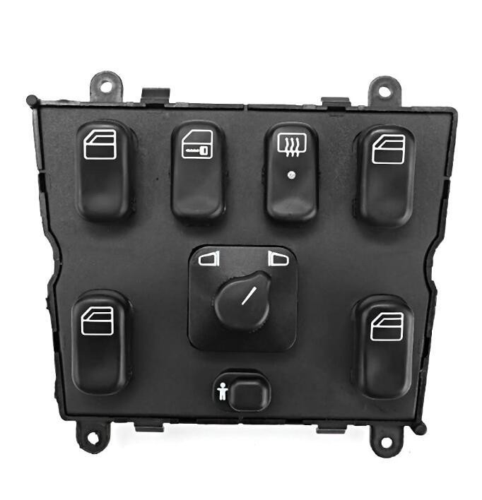 Interruptor maestro de ventana eléctrica negro A1638206610 para el motor ML320.154
