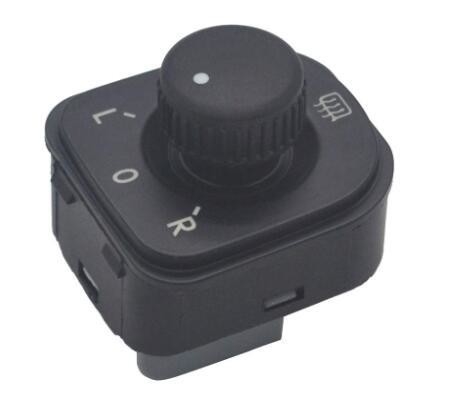 Interruptor de control del espejo lateral para Golf 5 6 Botón de ajuste de energía eléctrica 1K0959565H Jetta MK5 Pessat