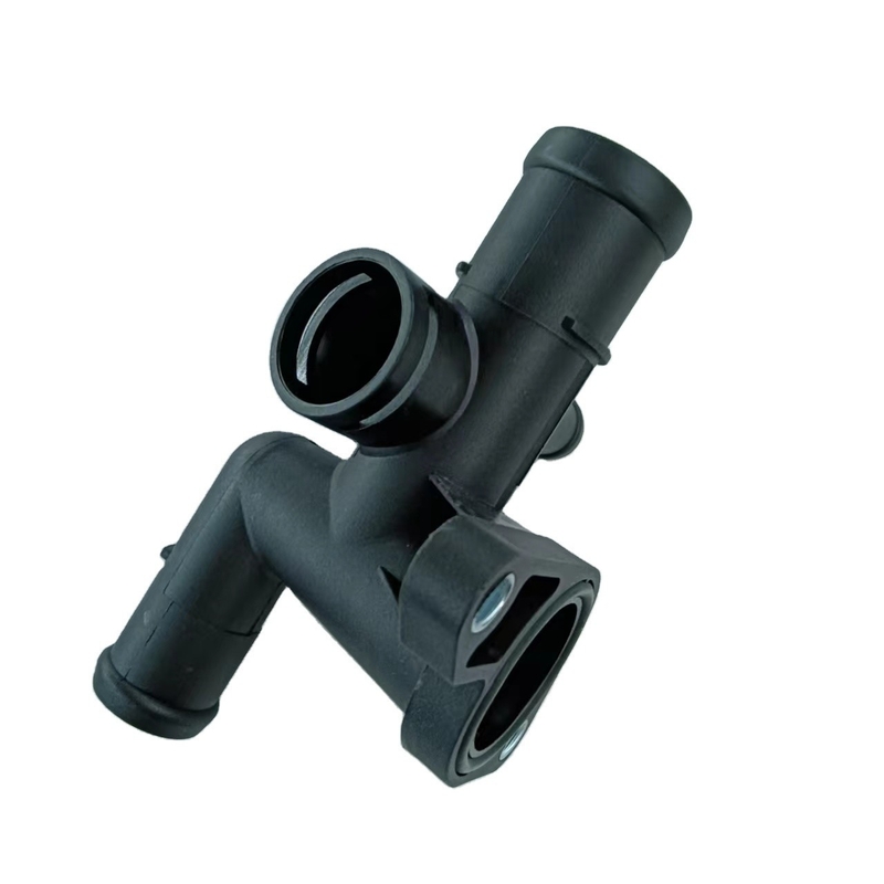 06A 121 132D Acoplador de salida de agua de la manguera de refrigeración Flange para VW AUDI JETTA GOLF 1997-2005