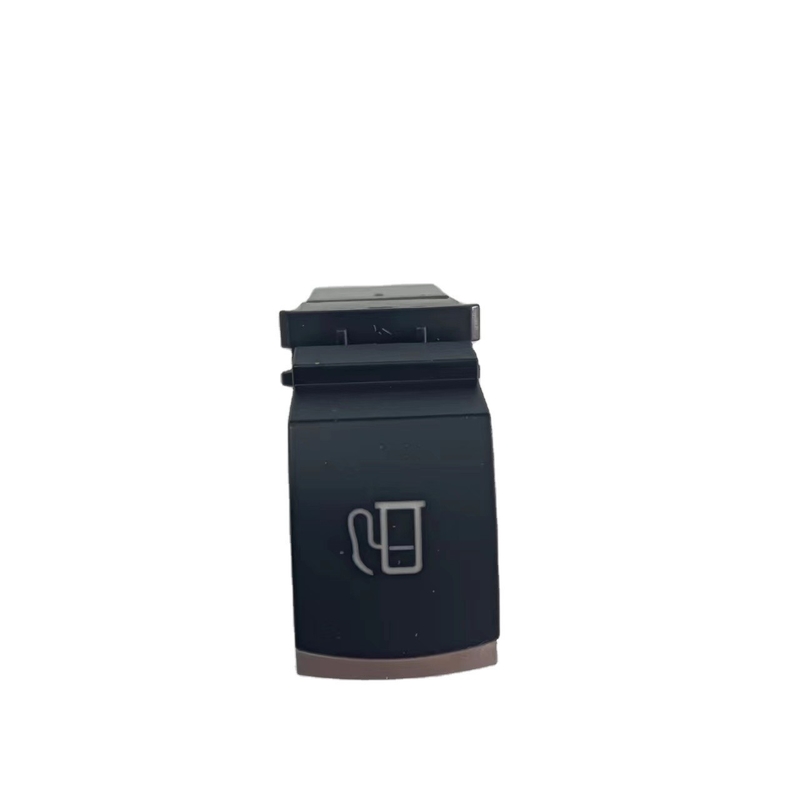 Botón de interruptor de liberación de la puerta del tanque de combustible para Volkswagen Golf MK5 Rabbit Jetta en negro