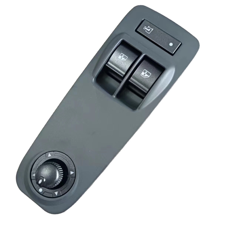 Interruptor de ventana eléctrica negro para Fiat 6490X9 Peugeot Citroen Boxer Doblo Ducato Combo MK3