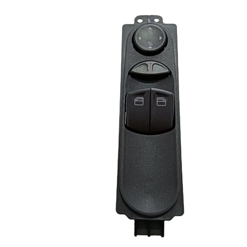 No OE 7M3959857D Ventana de interruptor eléctrico de plástico metálico lado del conductor para el asiento de VW Sharan
